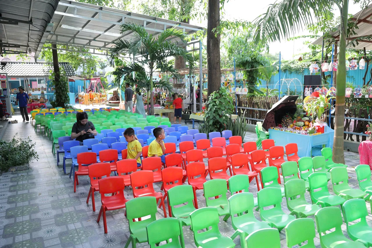 Sân chơi chuẩn bị sự kiện